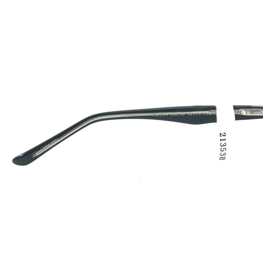 Truth & Love Eyeglasses Frames T & L 04 COL 90 Black Clear Cat Eye 52-16-135